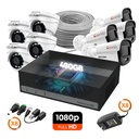 [KITCAM09] Hikvision - Kit Cámaras de Seguridad 8CH ColorVU 4 Bullet 4 Domo Metal HD 1080P [2MP] 480Gb con Accesorios