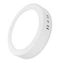 [818SCL-3CCT] Lucerna - Lampara Panel Driver/Integrado LED Compact Lumen 18W 8" 3K 4K 65K Tres tonos Redonda Superficial 1710lm