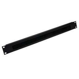 [STC-R-BP-1U] STC - Panel Organizador Pasa Cables de Cepillo 1U 19"