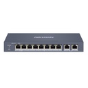 [DS-3E1310HP-EI(O-STD)] Hikvision - Switch POE 2 Puertos Gigabit Puertos POE + 8 Puertos 10/100 PoE RJ45