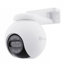[CS-H80x-R100-8G82WKFL] Ezviz - Cámara Domo IP PT Inalambrica HD Doble Lente [8MP] + [2MP] WiFi Rotatoria Exterior/Interior [Serie H]