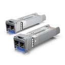 [UACC-OM-SM-10G-D-2] Ubiquiti - UFiber Módulo SFP+ 10G Transceptor MiniGibic MonoModo 10 Gbps Distancia 10 km Conectores LC [2-Pack]