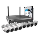 [KITCAM19] Ezviz - Kit Cámaras de Seguridad Inalambricas 8CH NVR X5S + 4 Bullet C3TN HD [3MP] + 4 Domo H4 HD [3MP] + 1Tb