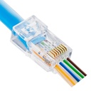 [WP-RJ45CAT6-EZ-UND] Wireplus - Conector RJ45 EZ Categoria 6 Pass-Through Pasante [Unidad]