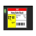 [DHI-ESL-E4015A-BN] Dahua - Etiqueta ESL [A] 1.5" 4 Colores B/W/R/Y NFC Carcaza Negra