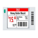 [DHI-ESL-E015A-N] Dahua - Etiqueta ESL [A] 1.5" 3 Colores B/W/R NFC Carcaza Blanca