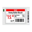 [DHI-ESL-E018A-N] Dahua - Etiqueta ESL [A] 1.8" 3 Colores B/W/R NFC Carcaza Blanca