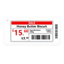 [DHI-ESL-E021C-N] Dahua - Etiqueta ESL [C] 2.1" 3 Colores B/W/R NFC Carcaza Blanca