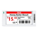 [DHI-ESL-E026A] Dahua - Etiqueta ESL [A] 2.6" 3 Colores B/W/R Carcaza Blanca