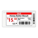 [DHI-ESL-E026C] Dahua - Etiqueta ESL [C] 2.6" 3 Colores B/W/R Carcaza Blanca