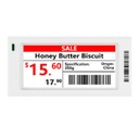 [DHI-ESL-E029A] Dahua - Etiqueta ESL [A] 2.9" 3 Colores B/W/R Carcaza Blanca