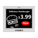 [DHI-ESL-E042A] Dahua - Etiqueta ESL [A] 4.2" 3 Colores B/W/R Carcaza Blanca