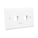 [ATB-FP422P] Beconnect - FacePlate 2 Toma Blanco [Unidad]