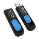 [AUV128-64G-RBE] Adata - Memoria Pendrive USB DashDrive UV128 64GB USB 3.0 [Negro/Azul]