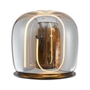 [S-PEAR-M-VN] Lucerna - Lampara de Mesa Decorativa Pear Vidrio 7w [160mmx 180mm] C/Switch 3 tonos 3K-4K-6K 