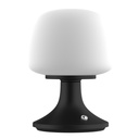 [S-MEDUSA-N] Lucerna - Lampara de Mesa Decorativa Medusa Negra 2700k [192mm x 140mm] Base recargable 2000mAh IP20