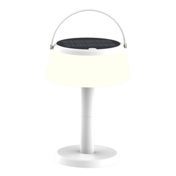 [S-NOMAD-B] Lucerna - Lampara Decorativa Solar Nomad Blanca [142mm x 200mm] Recargable 2000mAh IP44               