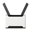 [H53UiG-5HaxQ2HaxQ] Mikrotik - Router Wi-Fi 6 MIMO 4x4 2.5G 5 Puertos Gigabit y Antenas Externas para Hogar y Pequeñas Oficinas