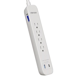 [FSP-451USBCW] Forza - Protector de Voltaje 1750W 110 / 120 4Tomas