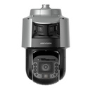 [DS-2SF8C442MXG-ELW/26(F0))(B)] Hikvision - [TandemVu] Cámara Domo PTZ IP [4Mp] con Cámara Panoramica 180º de [6Mp] 42X Zoom 300 mts IR y 30 mts Luz Blanca IP67 IK10 Autoseguimiento Wiper Deep learning