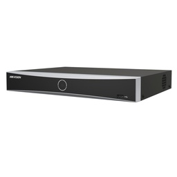 [DS-7604NXI-K1/4P(D)] Hikvision - NVR 4K [8MP] 4 Canales IP 4 Puertos POE Salida de vídeo 4K AcuSense