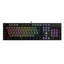 [MK886V2-GY(BE)] Fantech -Teclado Atom 104 Alambrico SW Azul [Gris]