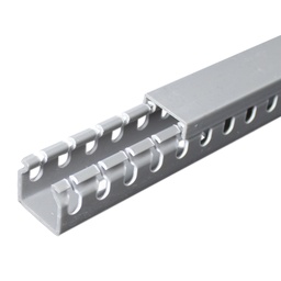 [ATY-CR2525G] Beconnect - Canaleta Ranurada 25x25x2000 Gris [Unidad]