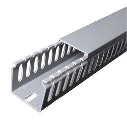[ATY-CR4040G] Beconnect - Canaleta Ranurada 40x40x2000 Gris [Unidad]