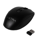 [GW224BK] Astra - Mouse Inalambrico USB 6 Bonones 1600 DPI [Negro]