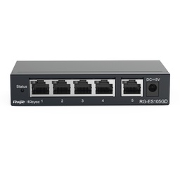 [RG-ES105GD] Ruijie/Reyee - SMB Switch 5 Puertos Gigabite 10/100/1000Mbps
