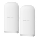 [RG-EST350G] Ruijie/Reyee - SMB Kit Ptp/ptmp Pre-Configurado hasta 5 Km Banda 5Ghz 2 Puertos gigabit out