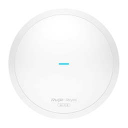 [RG-RAP62] Ruijie/Reyee - SMB Punto de Acceso Mesh Wi-Fi 6 para Interior IP41 Largo Alcance Doble Banda hasta 512 Usuarios Ancho de Banda de hasta 3 Gbps