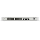 [RG-NBS5200-24GT4XS] Ruijie/Reyee - SME Switch Administrable L3 con 24 Puertos Gigabit PoE 802.3af/at + 4 SFP+ para Fibra 10Gb 370W