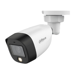 [DH-HAC-HFW1209CLN-LED] Dahua - Cámara Bullet 1080P [2MP] Lente 2.8mm FullColor [Metal/Plástico] [Serie Lite] 