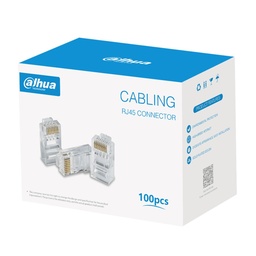 [DH-PFM976-631] Dahua - Conector RJ45 CAT6 CAT6 (Categoria 6) 15U 24 AWG a 26 AWG [100 Unidades]