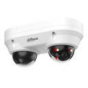 [DH-IPC-HDBW2449F-AS-E2-IL] Dahua - Cámara Doble Lente Domo IP 2K [4Mp] con Audio Lente 2.8mm Smart Dual Light Full Color WizSense SMD Plus IP67 [Metalico] [Serie 2]