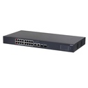 [DH-CS4220-16GT-190] Dahua - Switch Cloud L2 PoE de 20 Puertos con 16 Puertos PoE (Gigabit) 2 Puertos Uplink (Gigabit) y 2 Puertos SFP (Gigabit) Gestión en la Nube Carcasa Metálica Total PoE 190W [Administrable]