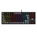 [MK876V2-BK(RD)] Fantech -Teclado Atom 87 alambrico SW Rojo [Negro]