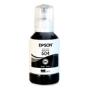 [T504-Black] Epson - Botella de Tinta Original Epson T504 [Negro]