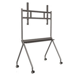 [DHI-PKC-MS0A] Dahua - Soporte Móvil para Pantallas Interactivas de 55" 65" y 75" de Acero Color Plata Titanio