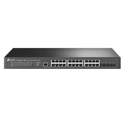 [SG3428XPP-M2] TP-Link -  Switch Administrado L2+ PoE 24 Puertos de 2.5 GB Puerto SFP+ 4 x 10 GE 16 Puertos PoE+ y 8 Puertos PoE++ a 500W L2+ Omada SDN IPv6 VLAN ACL QoS IGMP