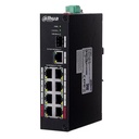 [DH-PFS3110-8ET-96] Dahua - Switch PoE de 10 Puertos 96W (8 Puertos PoE, 1 Puerto SFP 1 Giga, 1 Puerto Gigabit Uplink RJ45)