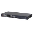 [DH-CS4228-24GT-240] Dahua - Switch Gigabit de 24 Puertos Gigabit Administrable con 24 Puertos PoE 2 Puertos SFP de 1000 Mbps 2 Puertos RJ45 10/100/1000 Uplink 240W Totales Administrable en la Nube