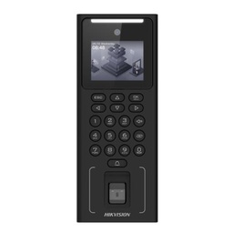 [DS-K1T321MFWX-B(O-STD)/S] Hikvision - Terminal Facial Min Moe WIFI con Batería de Respaldo Acceso y Asistencia 500 Rostros y Lector de Tarjetas MIFARE HIK-IA