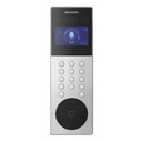 [DS-KD9203-ME6(O-STD)] Hikvision - Videoportero IP Multiapartamento con Reconocimiento Facial Llamada a App HikConnect (requiere monitor) Protección IP65 Apertura por Rostro, Tarjeta o App