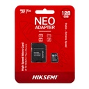 [HS-TF-C1-128GB/Adapter] Hiksemi- Memoria Flash 128GB microSDXC Clase 10 NEO con Adaptador