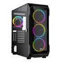 [CG81-BK] Fantech - Case  Aero XL eATX + 4 Fans [Negro]