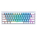 [MK611-WHBL(RS)] Fantech - Teclado Atom X63 Cableado SW Rosie [Ame Blanco]