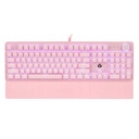 [MK853V2-PK(BL)] Fantech -Teclado Max Power Cableado SW Azul [Rosado]