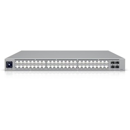 [USW-Pro-XG-48-PoE] Ubiquiti - Switch Etherlighting PoE+++ de Capa 3 de 48 Puertos de Nivel Profesional con 32 Puertos 10 GbE 16 Puertos PoE 2,5 GbE y 4 Puertos SFP28 de 25 G